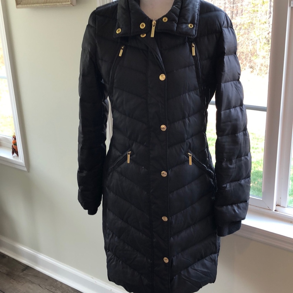 Michael Kors Black Puffer Coat
